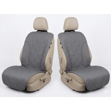 Markaflex 2 Adet Araba Oto Araç Koltuk Kılıfı Örtüsü Sıvı Su Geçirmez Evcil Hayvan Kedi Köpek Ön Koltuk Örtüsü