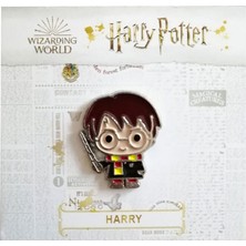 Sihir Dükkanı Harry Potter Pin 3×4 cm Lisanslı Metal