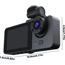 idragon Y15 WiFi Araç İçi Kamera - 1080P Full HD Dash Cam, G-Sensör, Döngüsel Kayıt ve Uygulama Destekli
