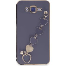 Galaxy J7 Kılıf Silikon - Gri