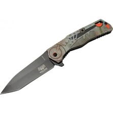 Bağcıklı Çakı 21,5 cm Yarı Otomatik , Kemerlikli