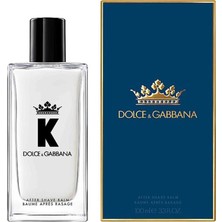 Dolce & Gabbana K After Shave Balm 100 ml Odunsu Aromatik Koku ile Cildinizi Rahatlatır