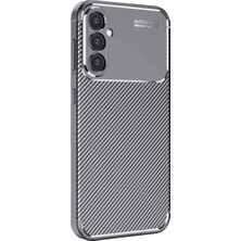 Galaxy A26 Kılıf Auto Focus Karbon Kapak - Gri