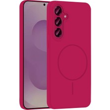 Galaxy S23 Fe Kılıf Jully Magsafe Kapak - Pembe