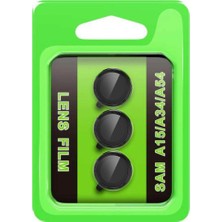 Galaxy A15 4g Raze Metal Kamera Lens - Siyah