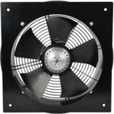 Aircol 250 MS Kare Saç Gövdeli Aksiyel Fan 2000 Devir 900 m³/h