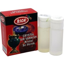 Rich Kristal Sır Vernik Ahşap, MDF, Tuval ve Daha Fazlası İçin Şeffaf Vernik