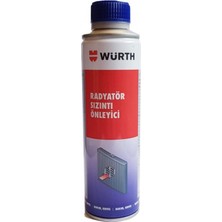 Würth Radyatör Sızıntı Önleyici 300 ml Filtresiz Soğutma Sistemleri İçin Etkili Sızdırmazlık