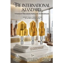 Profesyonel Pprc & Pvc Boru Açma Havşa Seti | Kusursuz Havşa Pah Açma Aparatı Açma Uçları