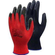 İsingir Shopping Beybi Tek-Ni̇t No:9 Siyah Nitril Eldiven