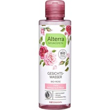 Alterra Gül Suyu 150 ml Temizleyici Etkili Vegan Su Cilt Bakımı İçin Doğal Gül İçeriği
