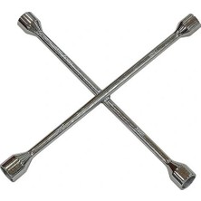 İsingir Shopping Dörtlü Bijon Anahtarı Krom Çelik Tam Profesyonel Lokmalı Bijon Tüm Araçlar Içindir