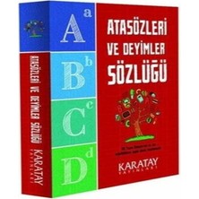 Atasözleri Deyimler Sözlüğü - Karton Kapak