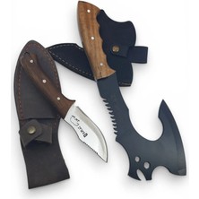 SürLaz Outdoor Balta Nacak Outdoor Bıçak Kamp Baltası 2'li Set