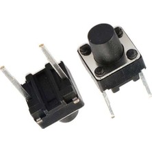 Powermaster Tact Switch Şaseli 6X6X3.5 mm 2 Bacak IC-200A C9 Buton