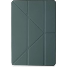 Pad 9 Kılıf Kalemlikli Mars Tablet Kılıfı - Koyu Yeşil