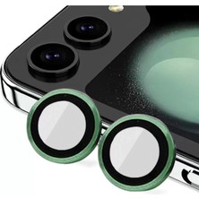 Galaxy Z Flip 5 Valdez Metal Kamera Lens - Koyu Yeşil
