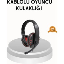 Epilons Profesyonel  Kulaklık – Mikrofonlu, Yumuşak Pedli, Stereo Ses Kalitesi, Tere Dayanıklı