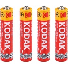 Kodak KAAHZ-S4 Super Heavy Duty Çinko Karbon AAA İnce Kalem Pil / Pakette 60 Adet