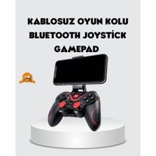 Bluetooth Gamepad Kablosuz Oyun Kumandası Tek Cihaz Destekli