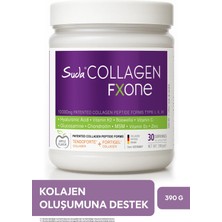 Suda Collagen FXONE Elmalı Toz Kolajen- Tip I-II-III + C Vit ,Hyaluronik Asit, D3, K2 | Eklem Sağlığı | 390g