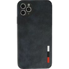 Iphone 11 Kılıf Loop Deri Silikon - Lacivert