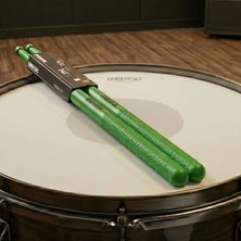 Midex GFK-801GR 5A Bateri Baget Kırılmaz Polyemid Yeşil Davul Bageti 5A Drumsticks