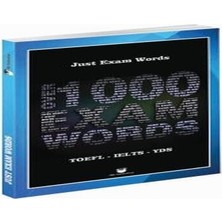 Just Exam Words - Toefl, Kpds, Üds, Ielts, Yds