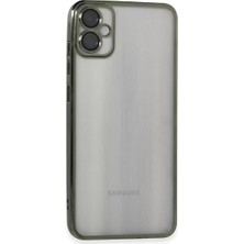 Galaxy A05 Kılıf Lensli Silikon - Yeşil