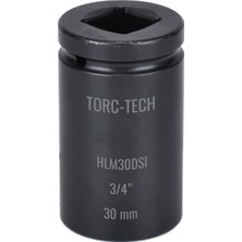 Torc-Tech 30MM M20 3/4" Altıköşe Ağır Lokma [H:75MM] HLM30DSI