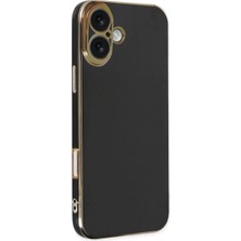 Iphone 16 Kılıf Volet Silikon - Siyah