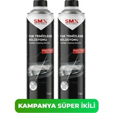 Far Temizleme Solüsyonu 1 Lt. 2 Adet