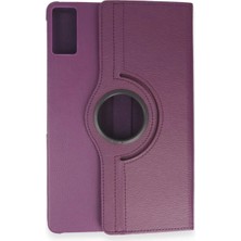 Galaxy T550 Tab A 9.7 Kılıf 360 Tablet Deri Kılıf - Mürdüm