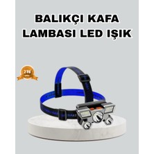 İsingir Shopping Gece Balıkçılığı Için LED Kafa Lambası – USB Şarjlı, 60° Ayarlanabilir Far