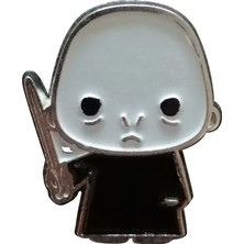 Sihir Dükkanı Voldemort Pin 3×4 cm Lisanslı Metal