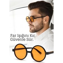 İsingir Shopping Parlama Önleyici Gece Sürüş Görüş Gözlüğü Sis Far Işık Önleyici Anti-Fog Gözlük 722324