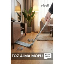 Ellesill Mikrofiber Başlıklı Dip Köşe Temizleme Mopu Dar Alan Toz Alma Fırçası Pratik Mop