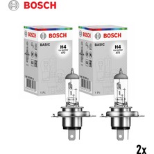 Bosch Ampul Halojen H4 12V 60/55W (2 Adet)