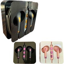 Najmaddin Earpro Tasarımlı Microfonlu Kulaklık (Renkli) 3.5mm Teknotok Najmaddin