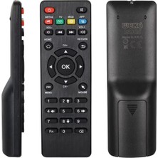 Hiremco 2 4K Android Box Uydu Kumandası