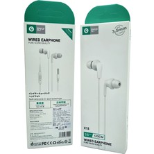 Najmaddin 120CM Soft Silicone Mikrofonlu Kulaklık Dvip X13 Teknotok Najmaddin