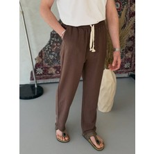 Livizmir Moda Erkek Ithal Yıkamalı Keten Pantolon