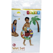 Uravas Store IS59242 Şeffaf Baskılı Simit 61 cm - Vardem Oyuncak