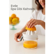 Uravas Store Manuel Kollu Narenciye Sıkacağı – 500 ml Kapasiteli, 17X12 Cm, Pratik Dayanıklı