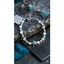 Karma Shop Turquoise Star – El Yapımı Nazar Bileklik