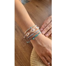 Karma Shop Blue Harmony – 3lü El Yapımı Nazar Bileklik Seti