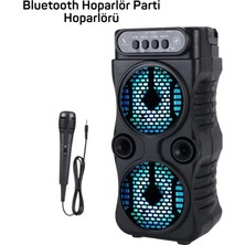 LED Parti Işıklı Bluetooth Hoparlör
