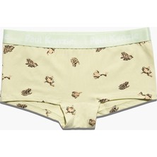 Paul Kenzie x Doğa Derneği - Desenli Kadın Boyshort Külot - Toros Kurbağası