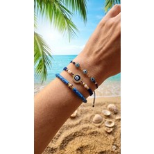 Karma Shop Ocean Spirit – 3’lü Nazar Bileklik Seti