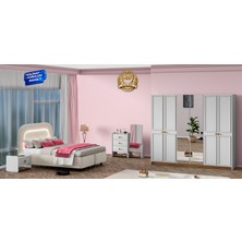 Vieva Umut Yatak Odası Takımı 6 Kapılı Gardırop 100% Mdf Bazalı - Teslimat & Kurulum Dahil